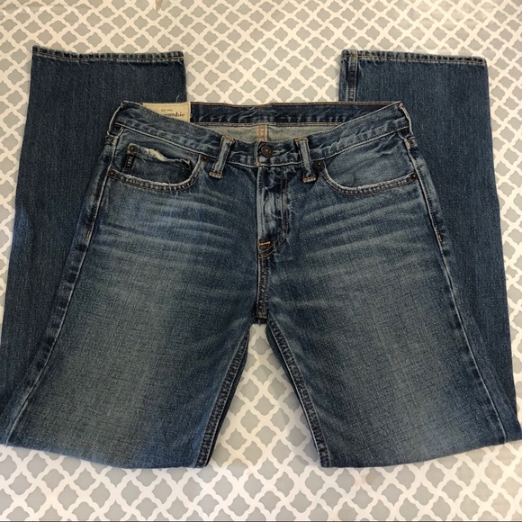 Abercrombie kids blue jeans Size 16 - Picture 1 of 8